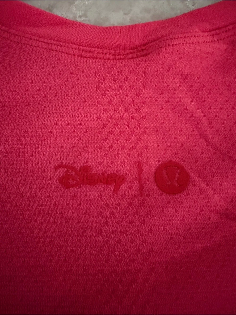 Disney x Lululemon Swiftly Long Sleeve Shirt - Lip Gloss Pink / Size 8 - Picture 3 of 5
